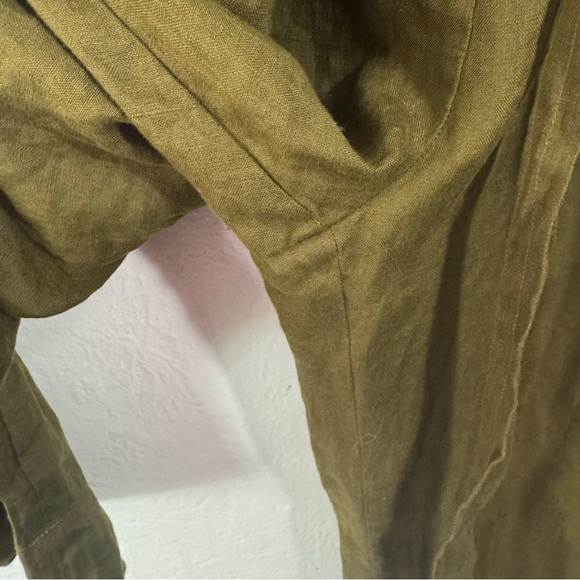 Quince 100% European Linen Square Neck Jumpsuit - Picture 11 of 16